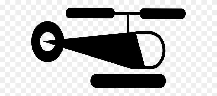 600x312 Simplehelicopter - Chopper Clipart
