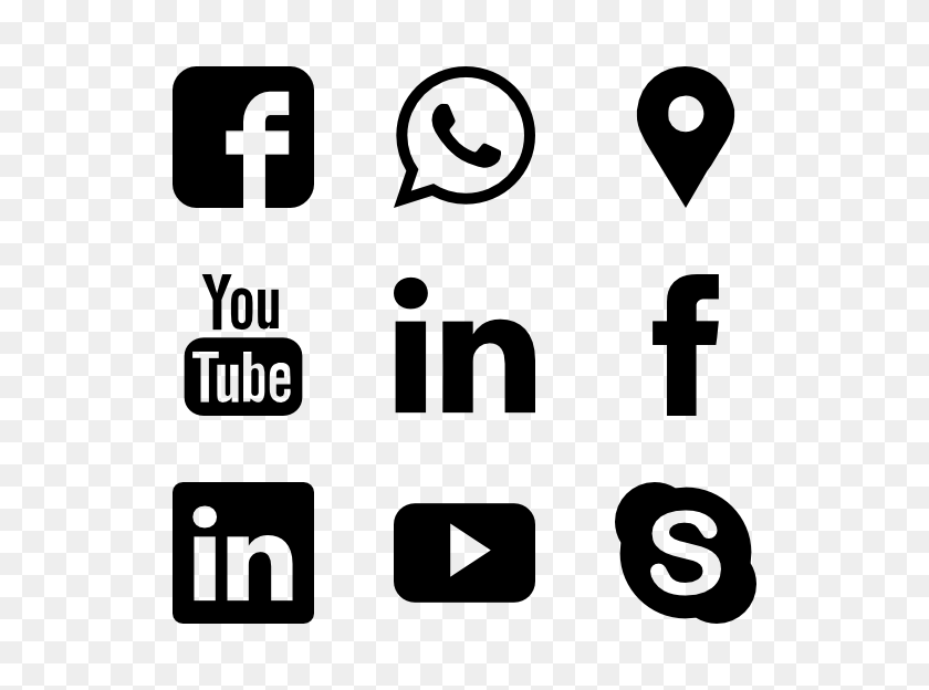 600x564 Simpleicon Communication Free Icons - Social Media Buttons PNG