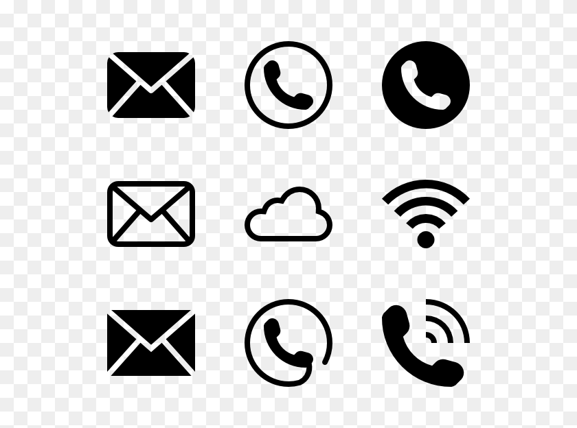 600x564 Simpleicon Social Media Free Icons - Communication Icon PNG