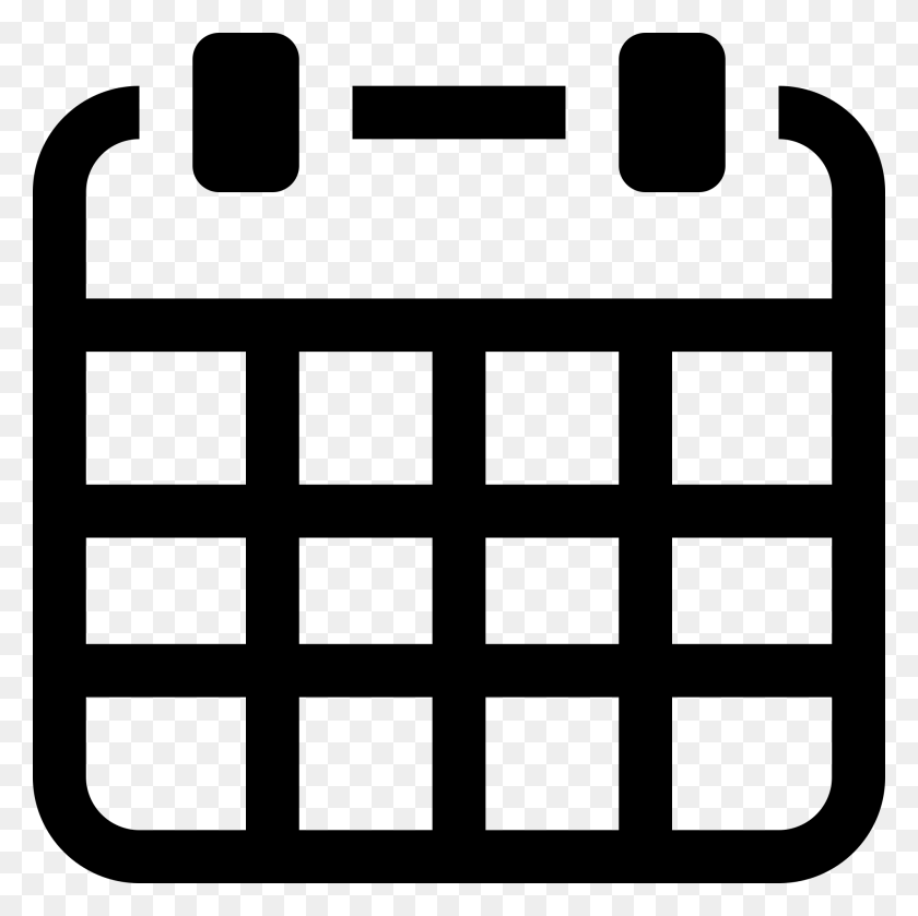 2000x2000 Simpleicons Business Calendar - May Calendar Clipart