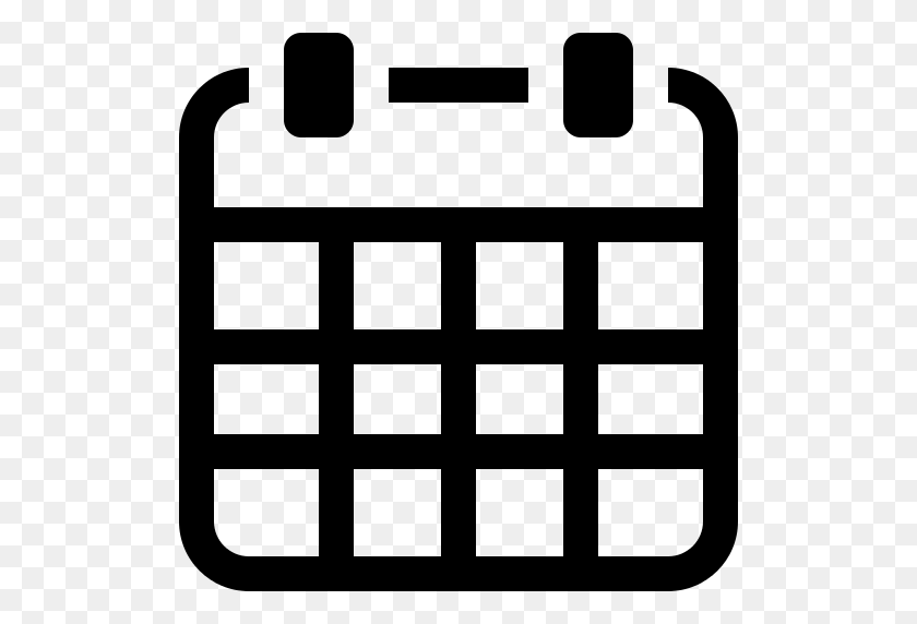512x512 Simpleicons Business Calendar - Grid Clipart