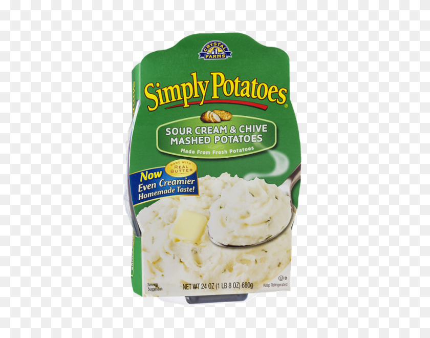 600x600 Simply Potatoes Sour Cream Chive Mashed Potatoes Reviews - Mashed Potatoes PNG