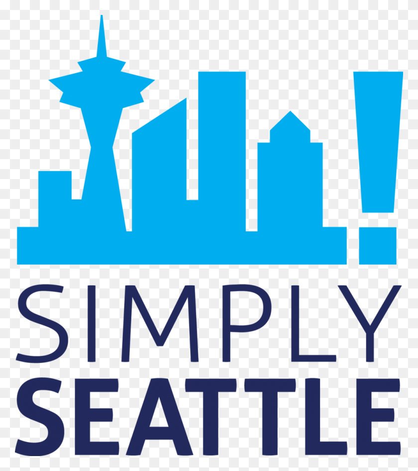1000x1138 Simply Seattle Sports Gear Apparel Souvenirs Gifts - Seattle Space Needle Clipart