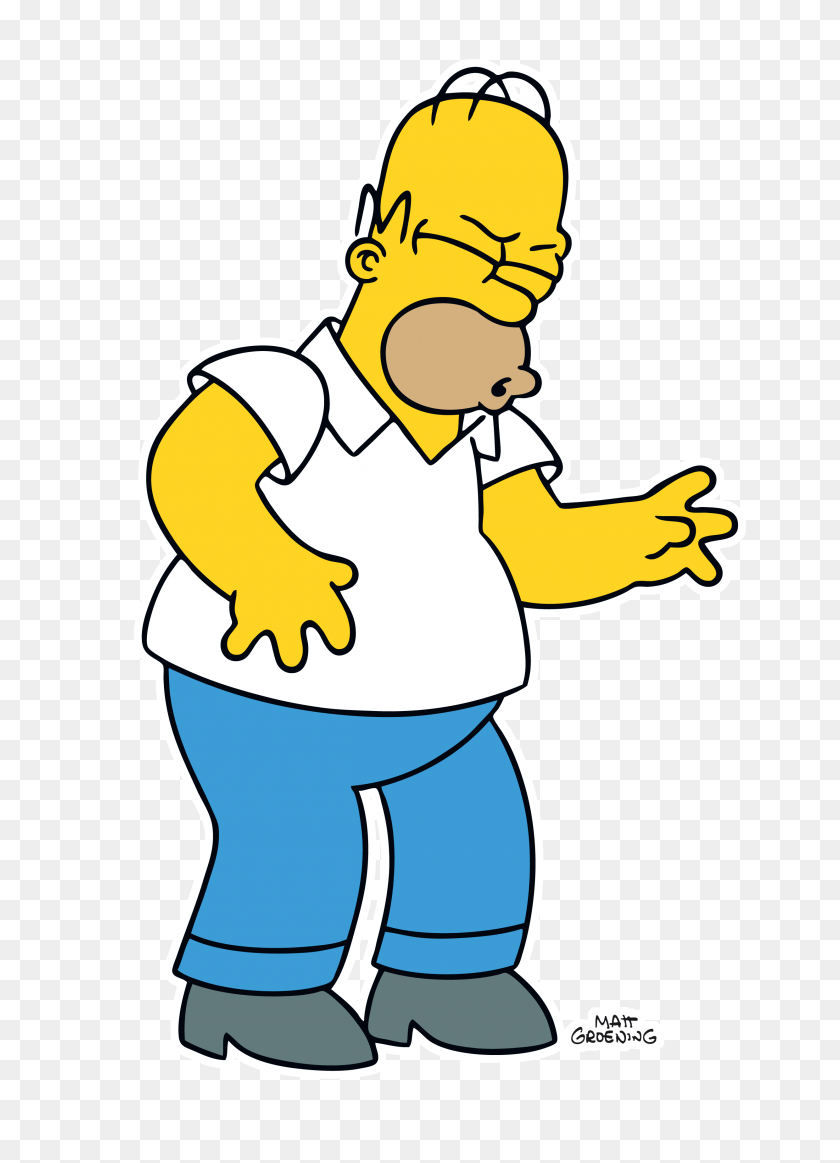 2480x3508 Simpsons Png Images Free Download, Homer Simpson Png - Marge Simpson PNG