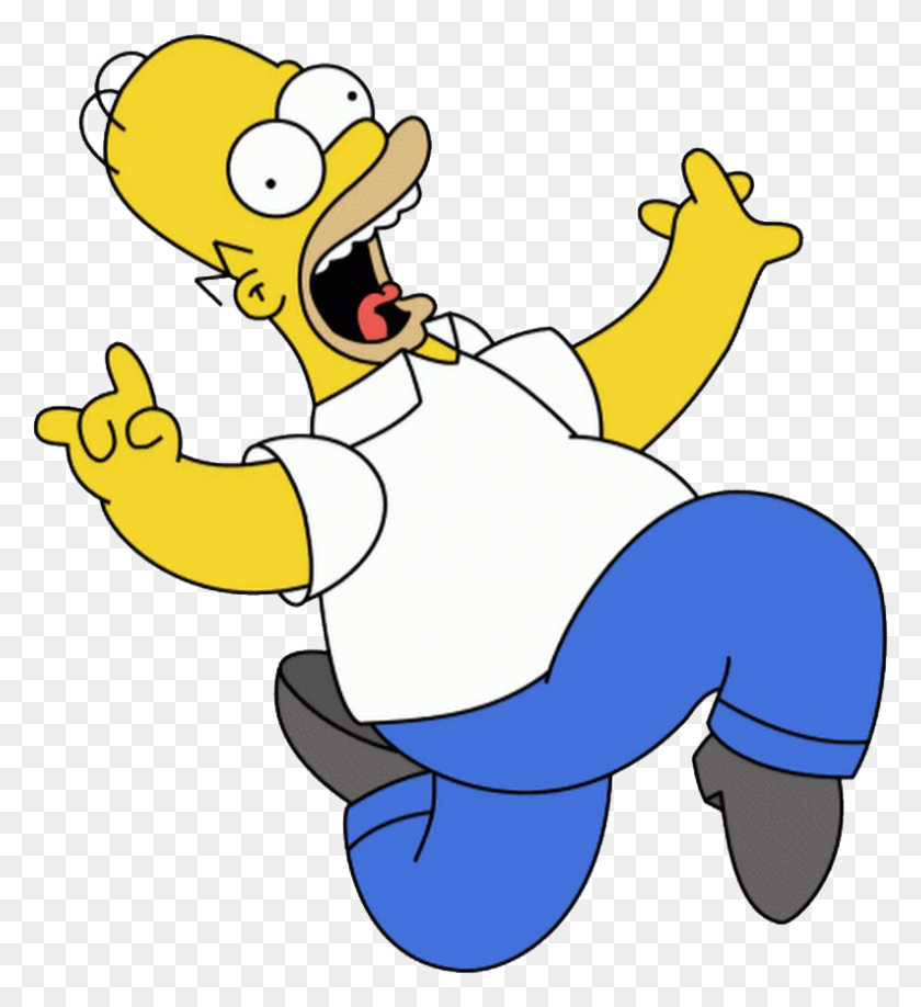 793x873 Simpsons Png Images Free Download, Homer Simpson Png - Homer Simpson PNG