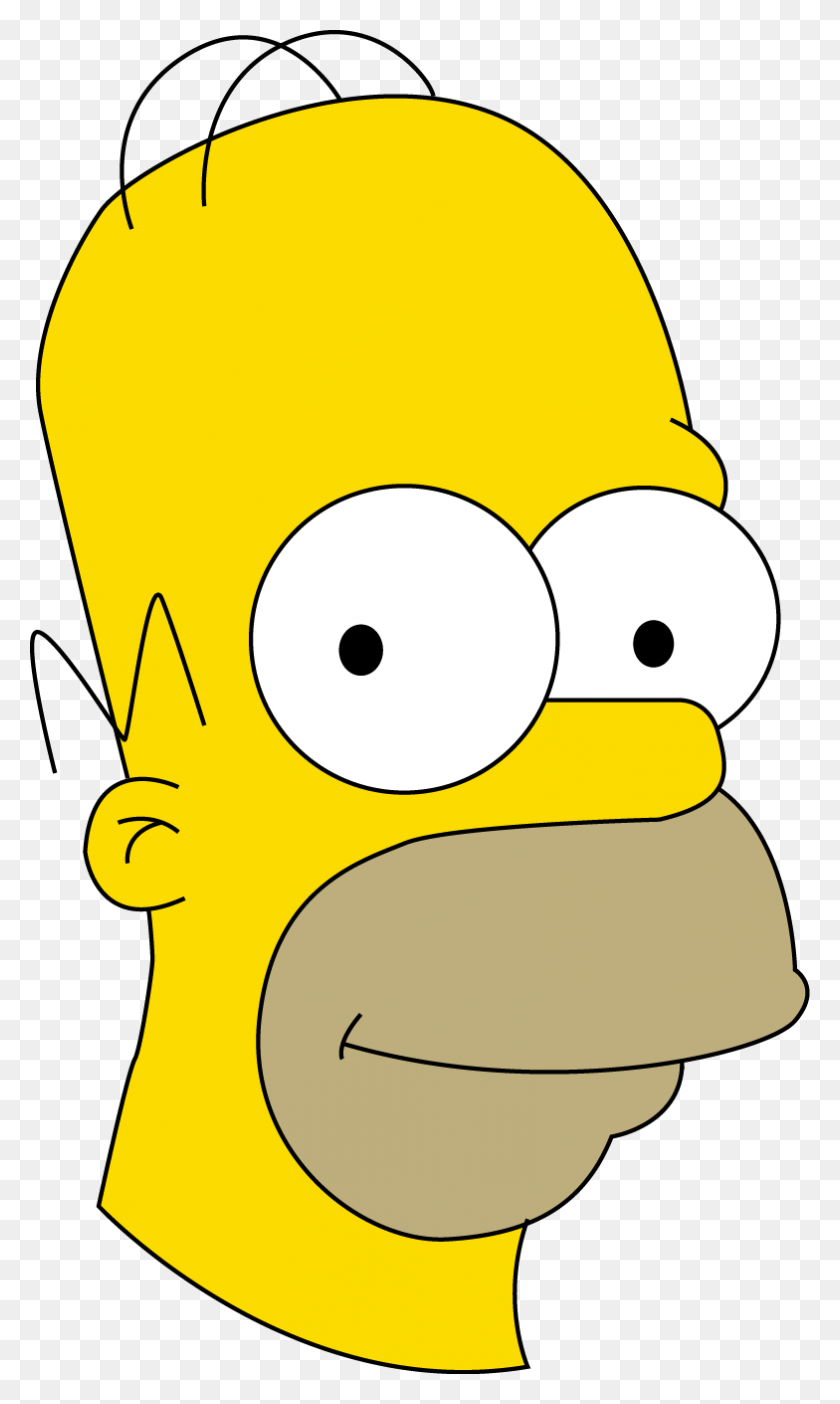 784x1351 Simpsons Png Images Free Download, Homer Simpson Png - Homero PNG