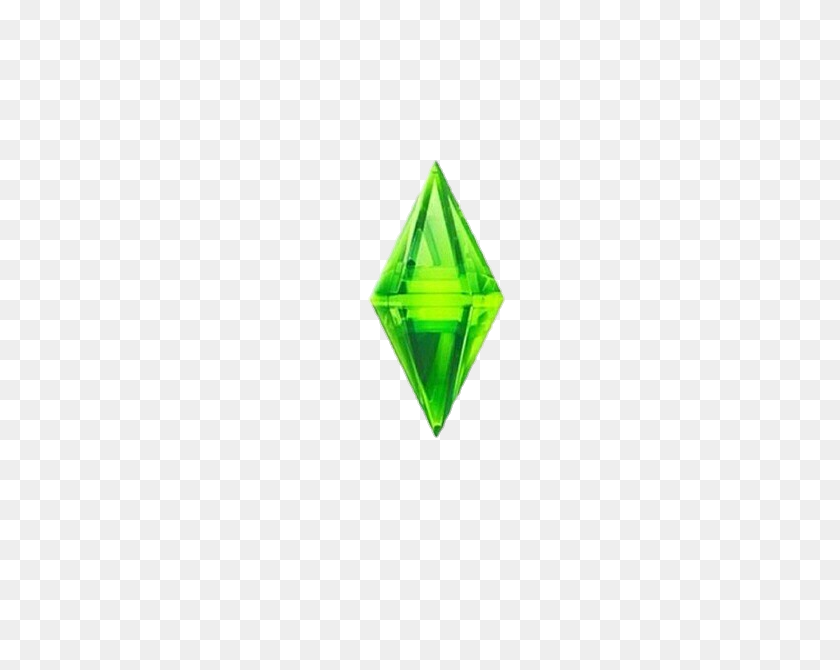499x610 Los Sims Superposición De Tumblr Diamante Verde Diamante - Diamante Png