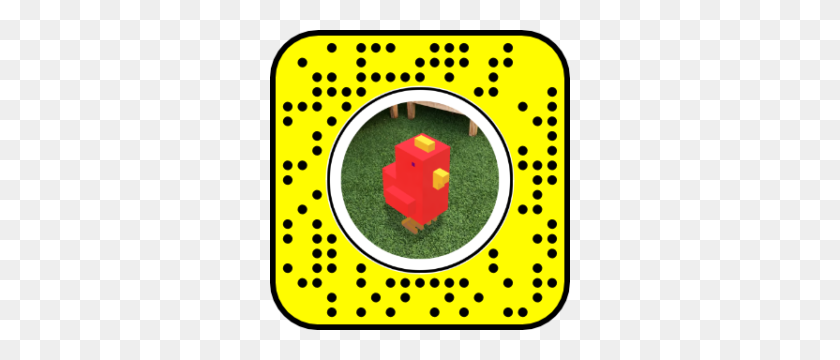 300x300 Поющий Цыпленок Snapchat Объектив Второй - Снэпчат Хотдог Png