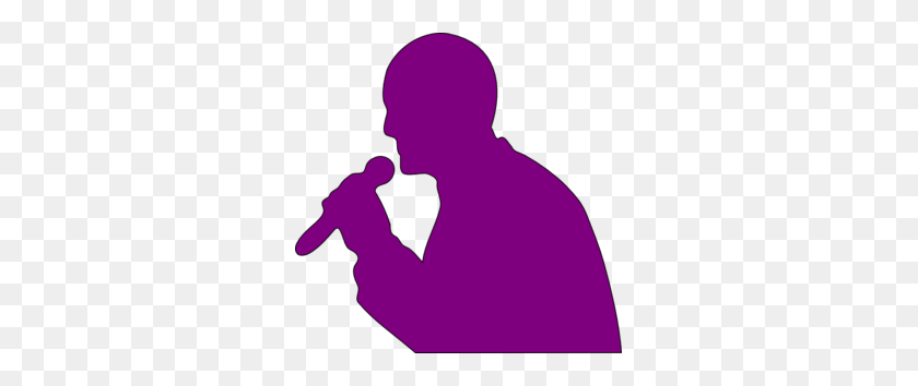 299x294 Singing Man Clip Art - Person Singing Clipart