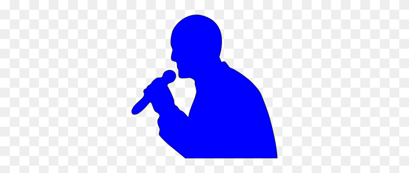 300x295 Singing Man Png, Clip Art For Web - Singing Clipart Free