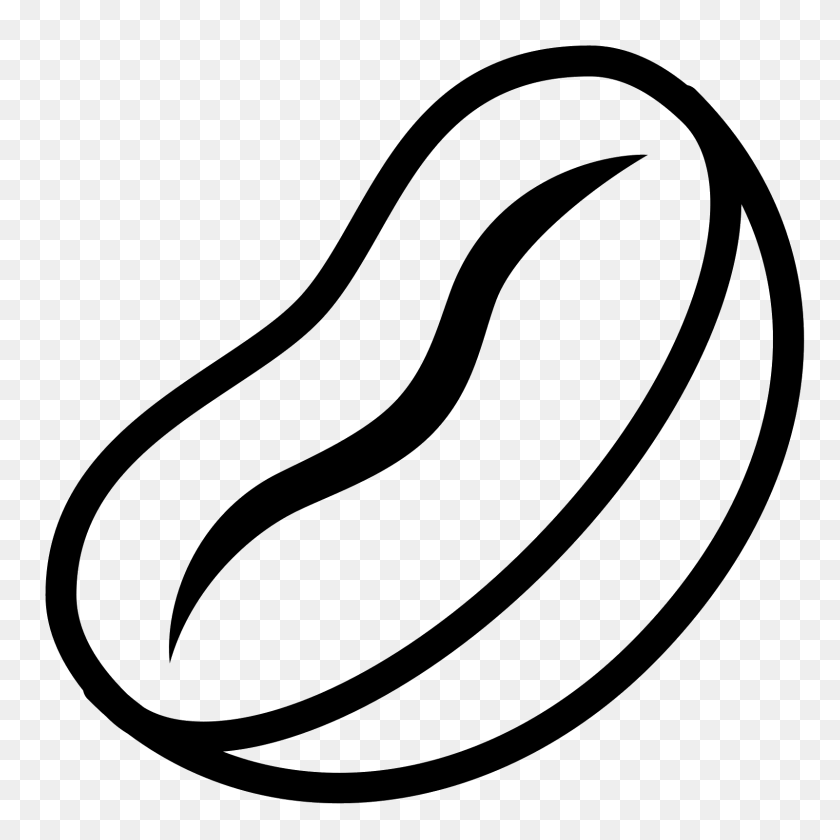 Single Bean Clip Art Loadtve Coffee Bean Clipart Black And White Stunning Free Transparent Png Clipart Images Free Download