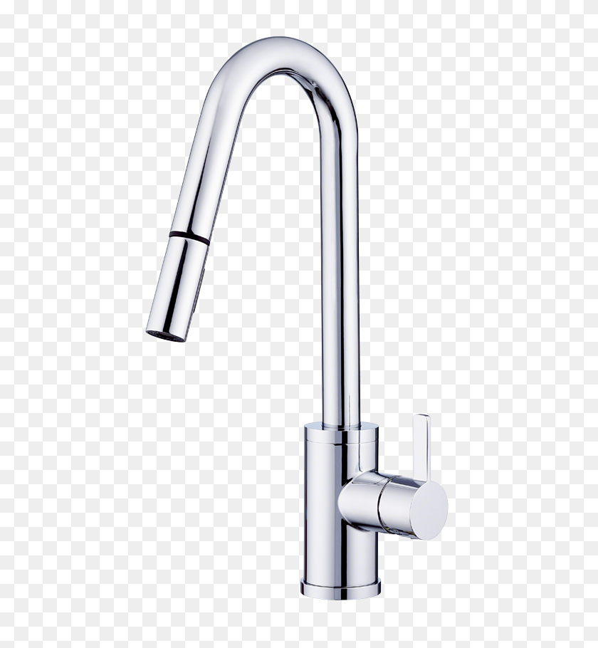 487x850 Single Handle Pull Down Kitchen Faucet - Faucet PNG
