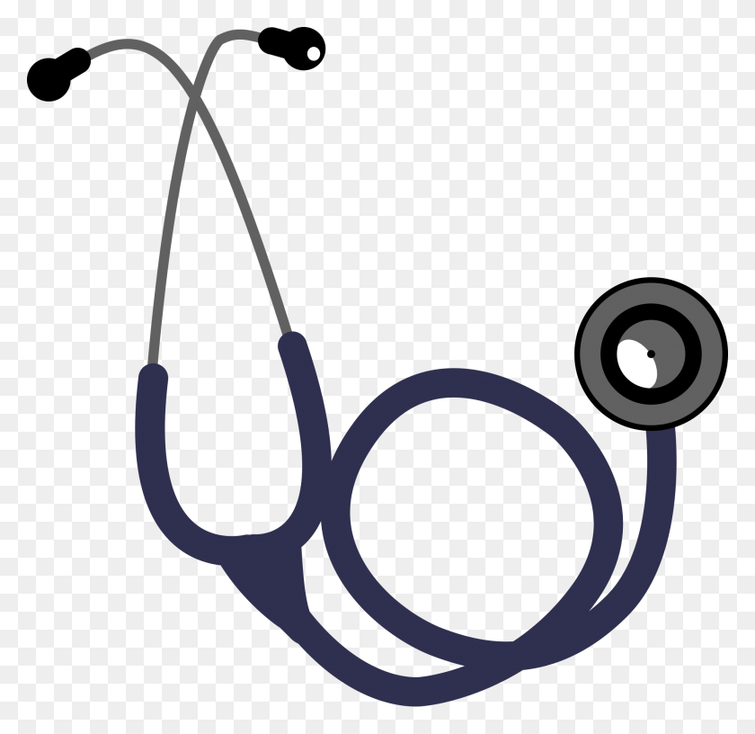 2000x1940 Single Head Stethoscope - Stethoscope With Heart Clipart