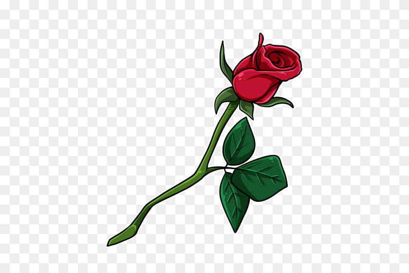 500x500 Одиночная Роза - Одиночная Роза Png