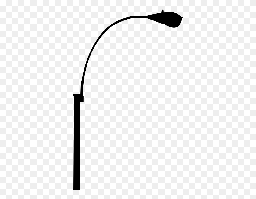 360x592 Single Street Light Clip Art - Street Lamp Clipart