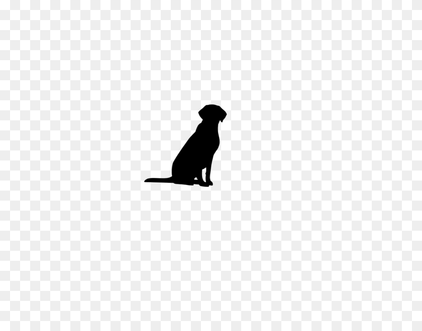 600x600 Sitting Labrador Retriever Decal Wicked Whiskerz - Black Lab Clip Art