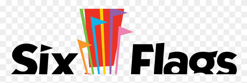 1000x288 Six Flags Logos - Six Flags Clip Art