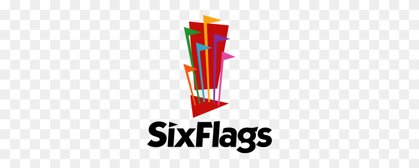 250x278 Six Flags Wikipedia - Six Flags Clip Art