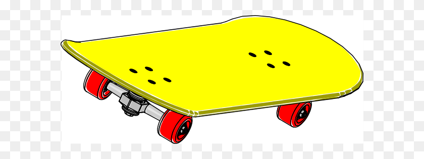 600x255 Skateboard Clip Art - Skate Clipart