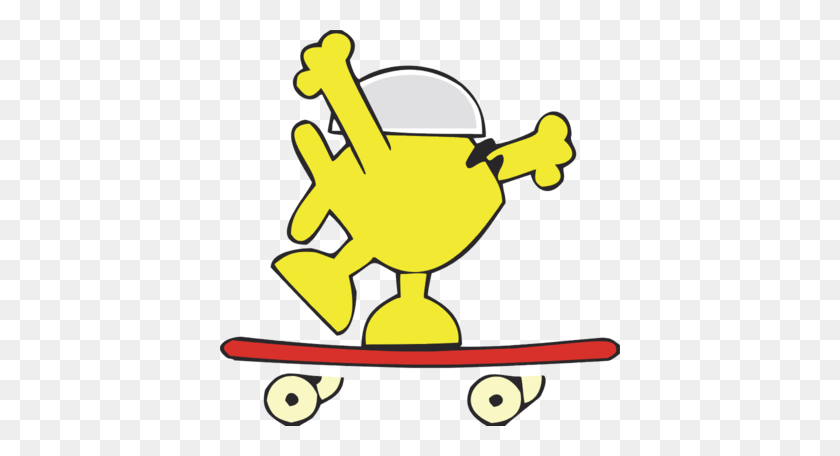 400x396 Skateboarding Clip Art - Skateboard Clipart
