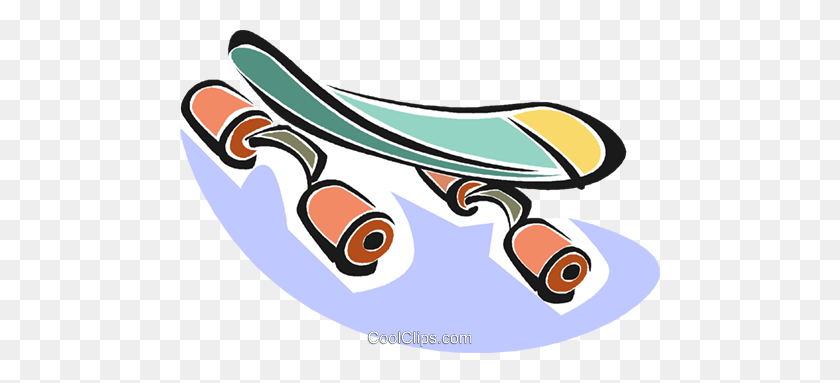 480x323 Skateboards Royalty Free Vector Clip Art Illustration - Coco Clipart