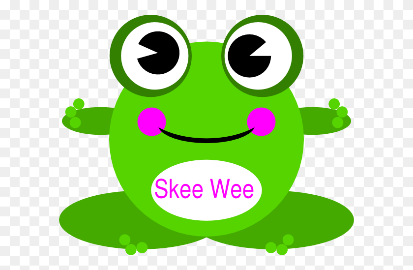 600x489 Skee Wee Frog Clip Art - Aka Clipart