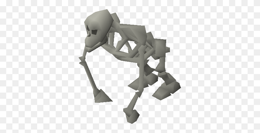 331x371 Esqueleto - Pila De Huesos Png