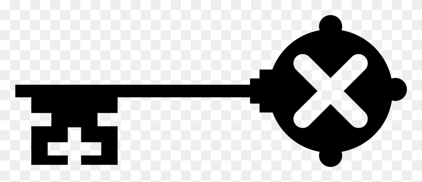 1925x750 Skeleton Key Keyhole Lock - Skeleton Key Clipart