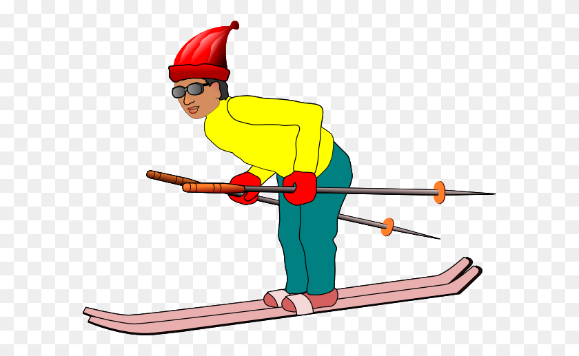 600x457 Лыжный Человек Картинки - Esquiar Clipart