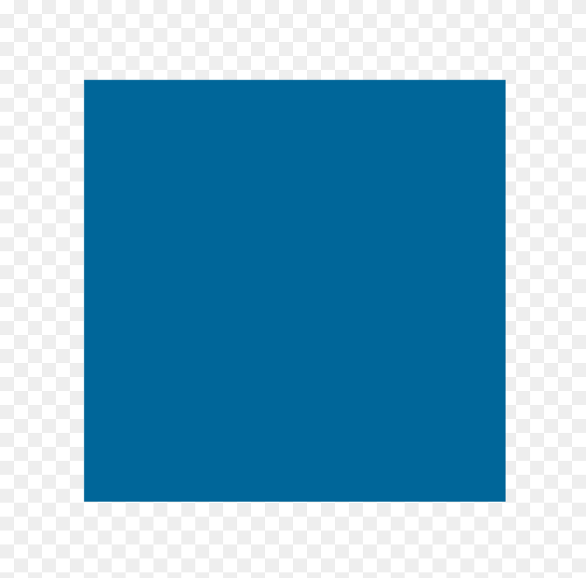 768x768 Ski Trail Rating Symbol Blue Square - Blue Square PNG
