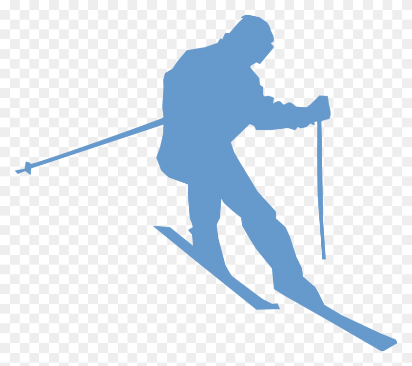 800x705 Skiing Clipart Bad - Cross Country Clip Art