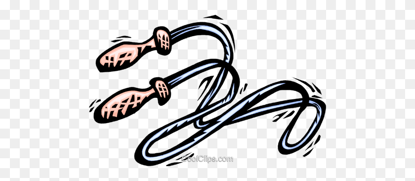 480x306 Skipping Rope Royalty Free Vector Clip Art Illustration - Skipping Clipart
