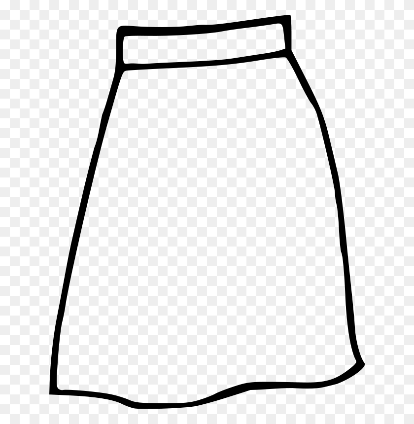 640x800 Skirt Free Vector - Grass Skirt Clipart