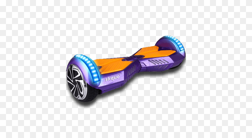 400x400 Skque Hoverboard With Bluetooth Transparent Png - Hoverboard Clipart