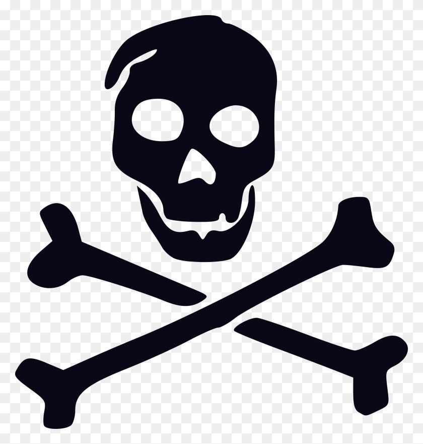 2278x2400 Skull And Bones Sketch Icons Png - Sketch PNG