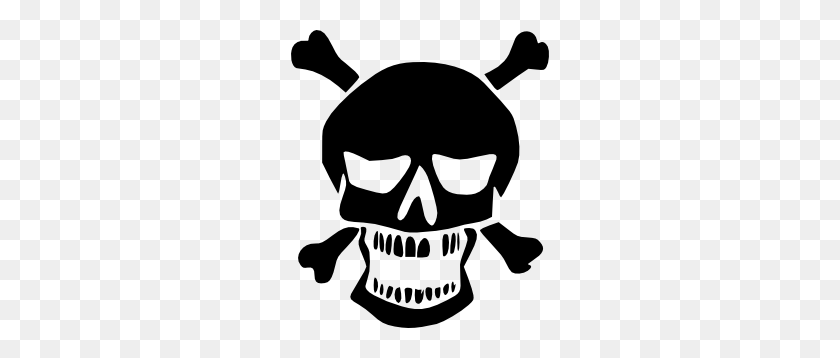 258x298 Skull Clip Art - Skull Vector PNG