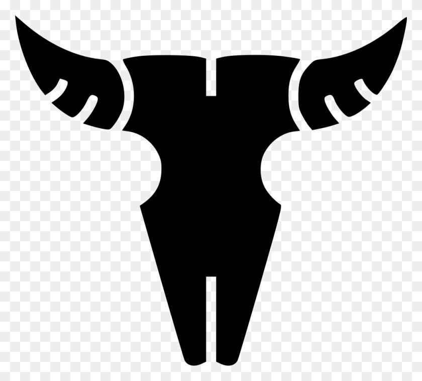 980x878 Skull Cow Bull Desert Wild Death Bones Png Icon Free Download - Skull Logo PNG
