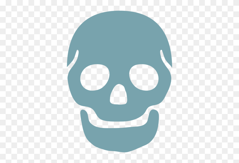 512x512 Череп Emoji - Мертвые Emoji Png