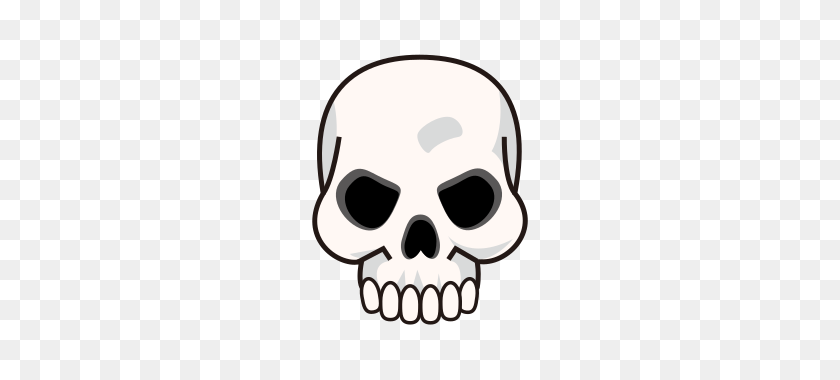 320x320 Cráneo Emojidex - Cráneo Emoji Png