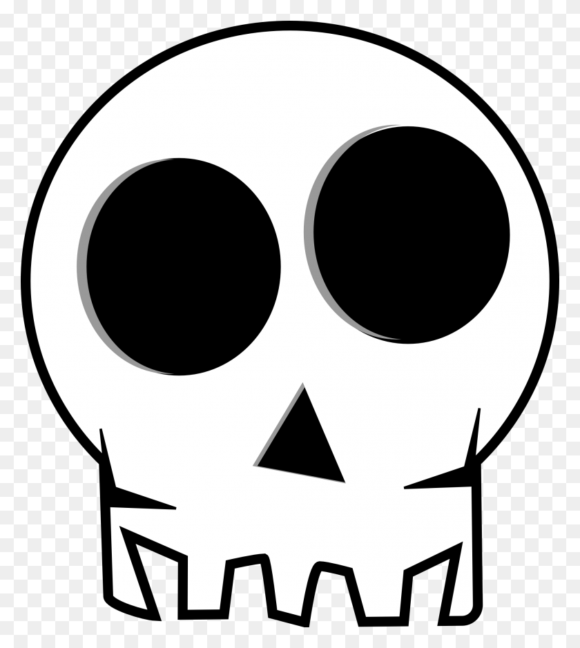 1969x2220 Skull Free To Use Clipart - Girly Clipart