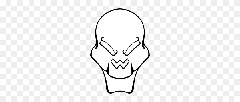 208x300 Skull Head Clip Art - Steer Skull Clipart
