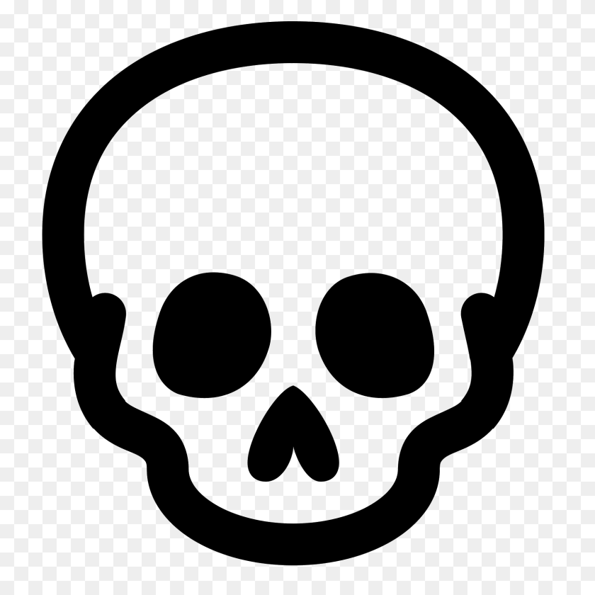 1600x1600 Skull Icon - Skull Vector PNG