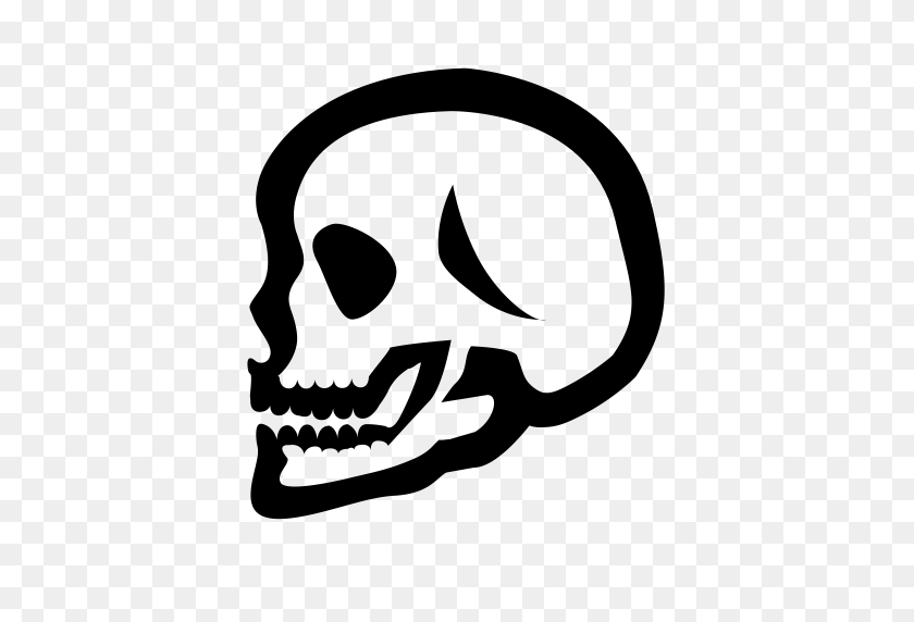 512x512 Skull Icon With Png And Vector Format For Free Unlimited Download - Skull Icon PNG