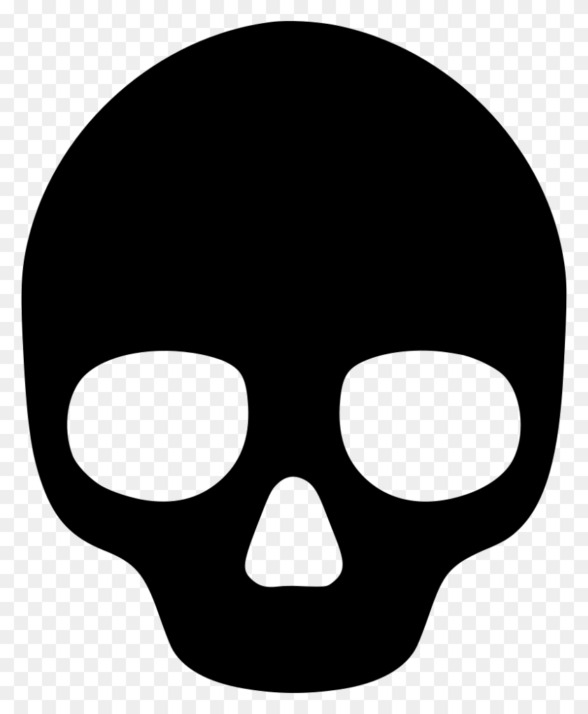 796x980 Skull Png Icon Free Download - Skull Face PNG