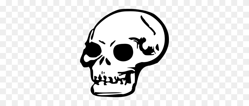 300x300 Skull Png Images, Icon, Cliparts - Pirate Skull PNG