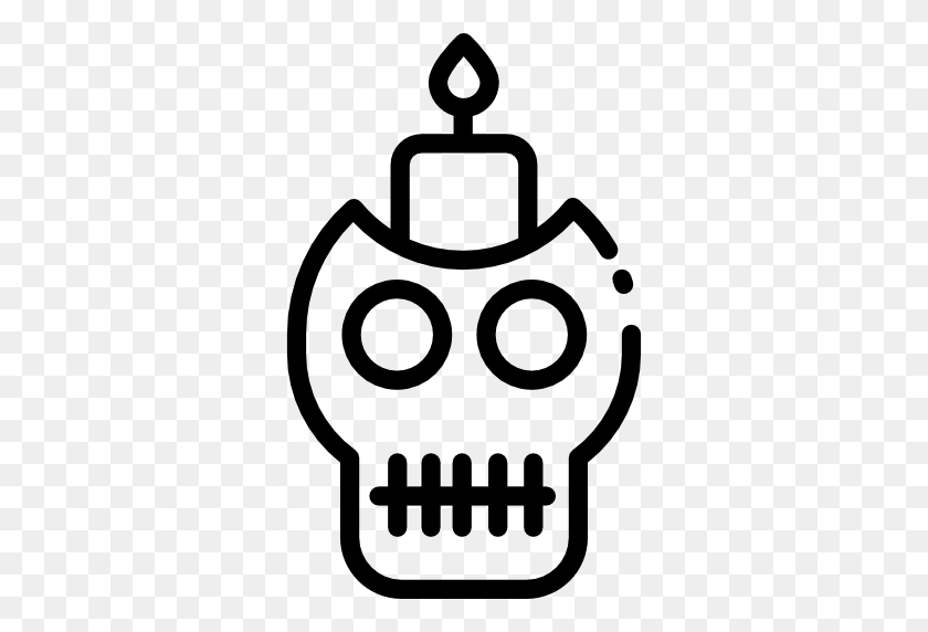 512x512 Skull, Scare, Scythe, Dead, Spooky, Death Icon - Jack Skellington Clipart