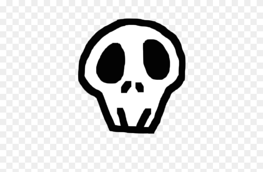 490x490 Skully Skull Brush - Punisher Skull Clipart