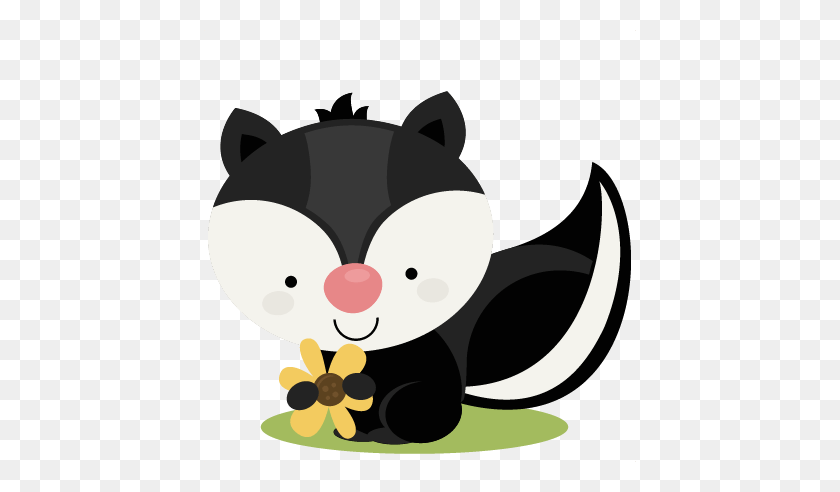 Skunk Holding Flower Cartoon Transparent Png - Skunk PNG – Stunning ...