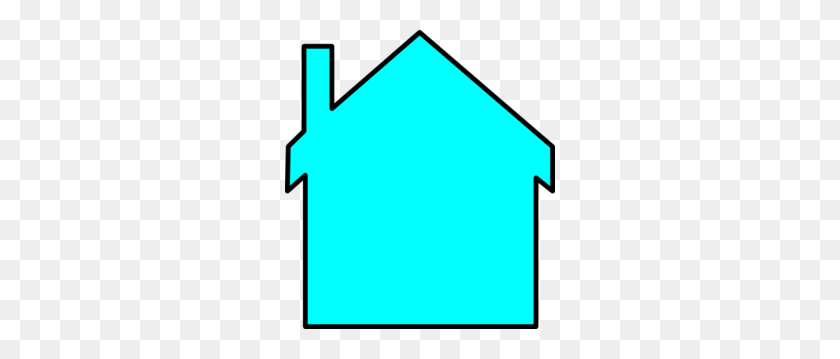 270x299 Sky House Logo Gook Clip Art - Blue House Clipart