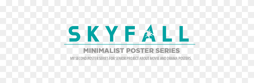 541x217 Skyfall Minimalist Poster Series On Behance - Movie Poster Credits PNG
